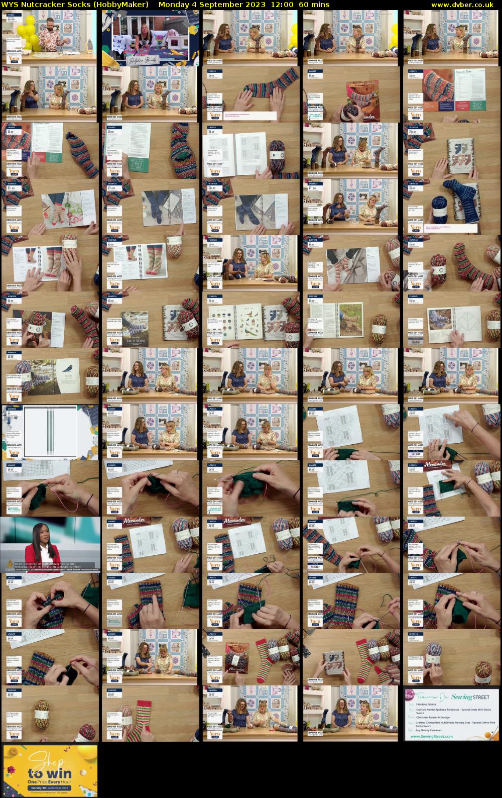 WYS Nutcracker Socks (HobbyMaker) Monday 4 September 2023 12:00 - 13:00