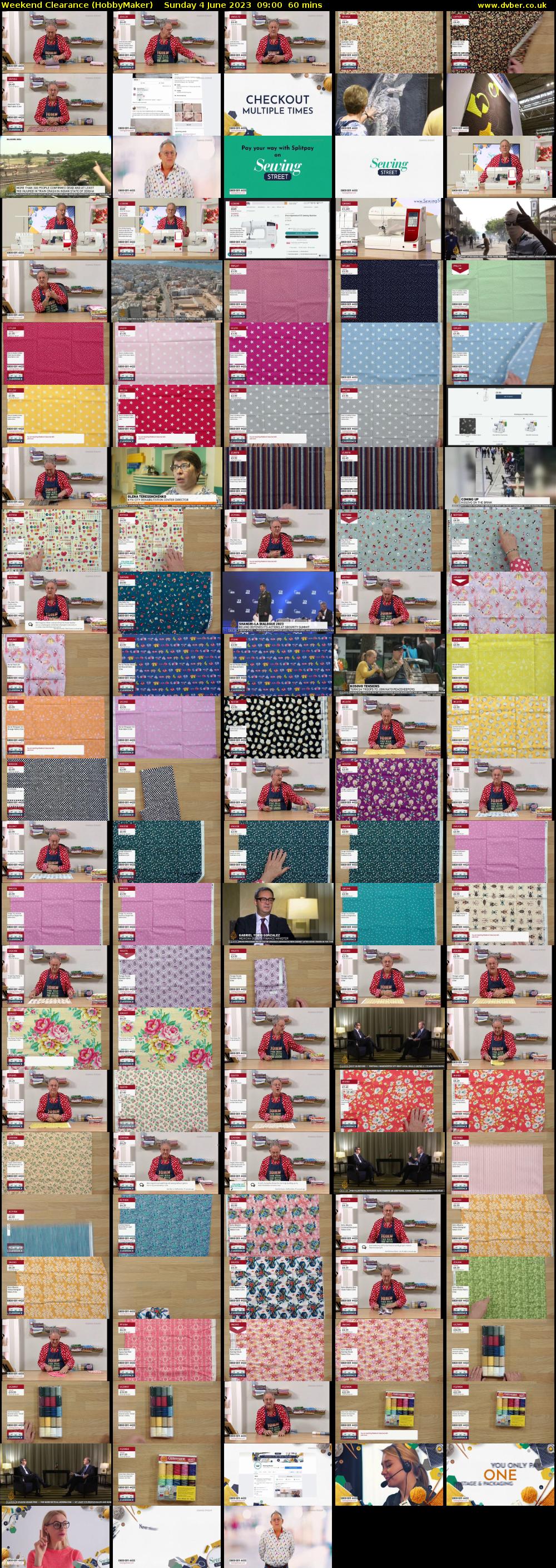 Weekend Clearance (HobbyMaker) Sunday 4 June 2023 09:00 - 10:00