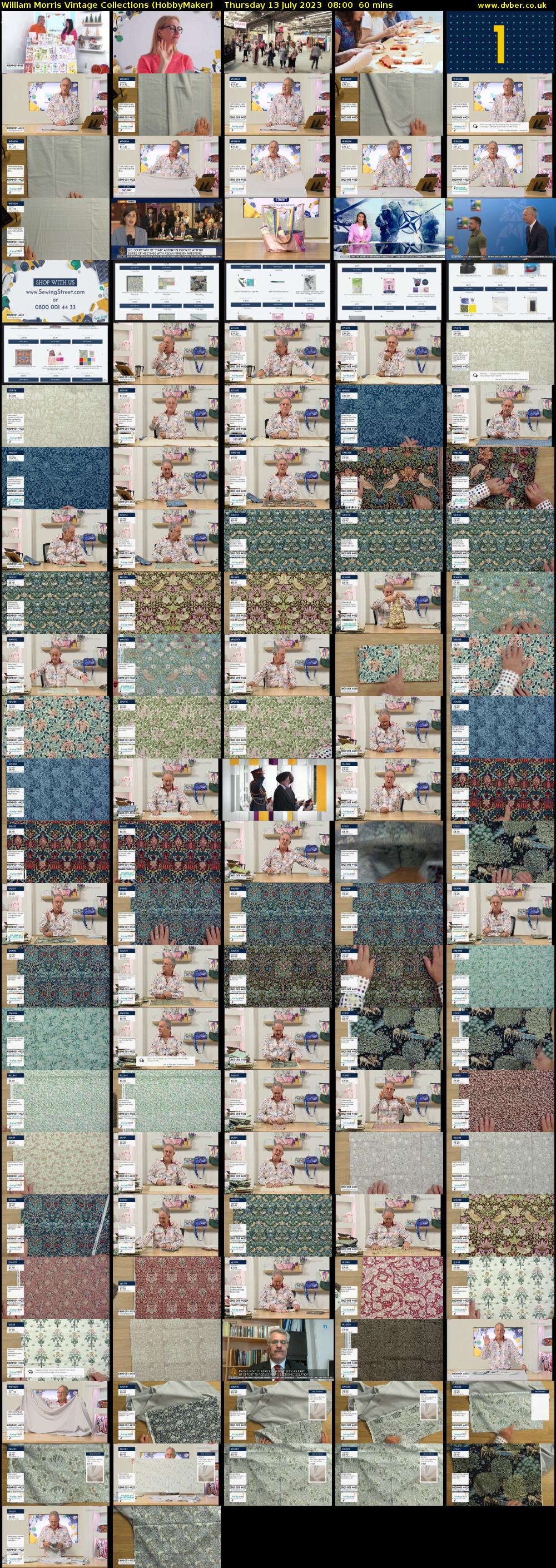 William Morris Vintage Collections (HobbyMaker) Thursday 13 July 2023 08:00 - 09:00