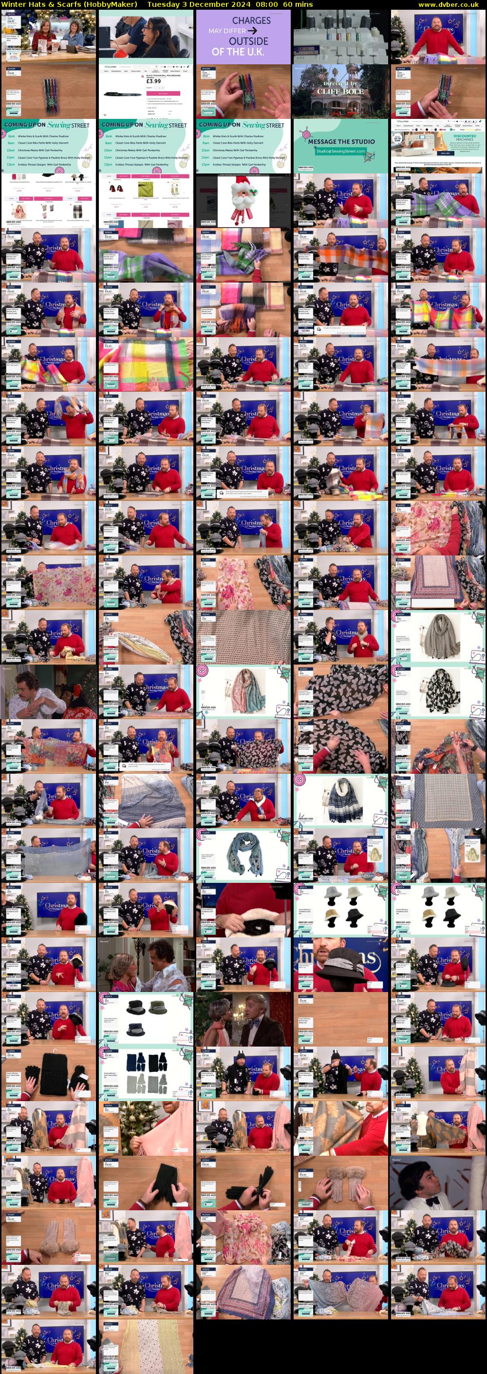 Winter Hats & Scarfs (HobbyMaker) Tuesday 3 December 2024 08:00 - 09:00