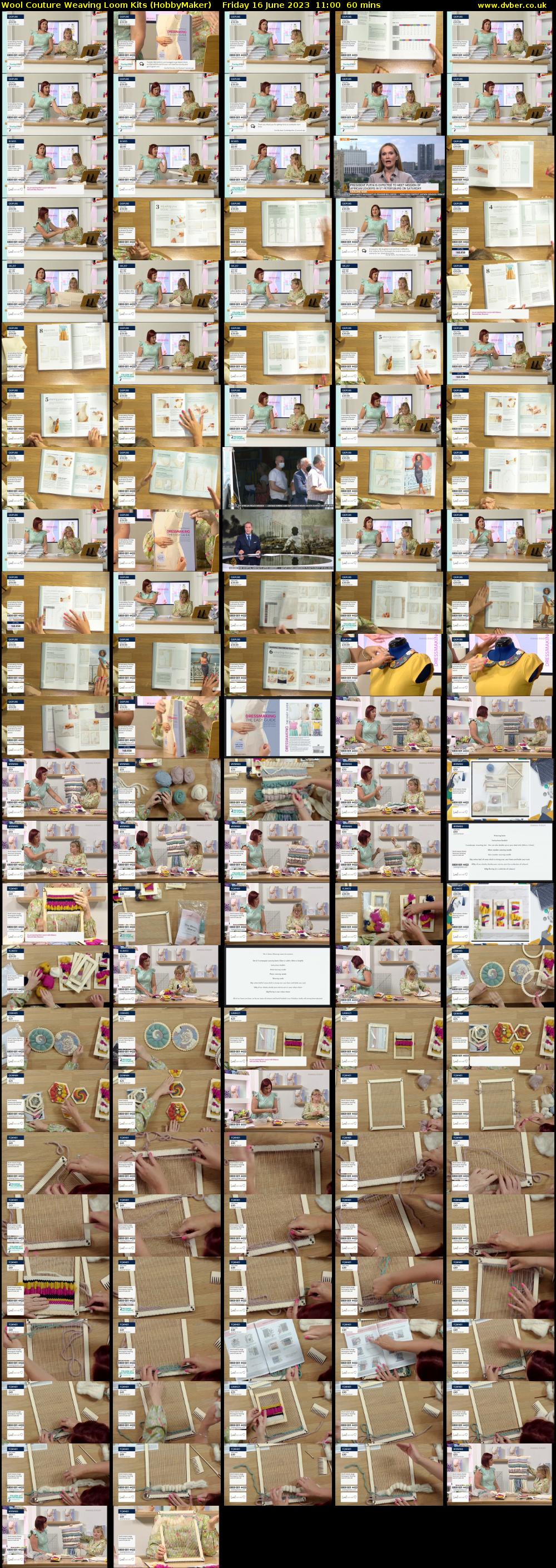 Wool Couture Weaving Loom Kits (HobbyMaker) Friday 16 June 2023 11:00 - 12:00
