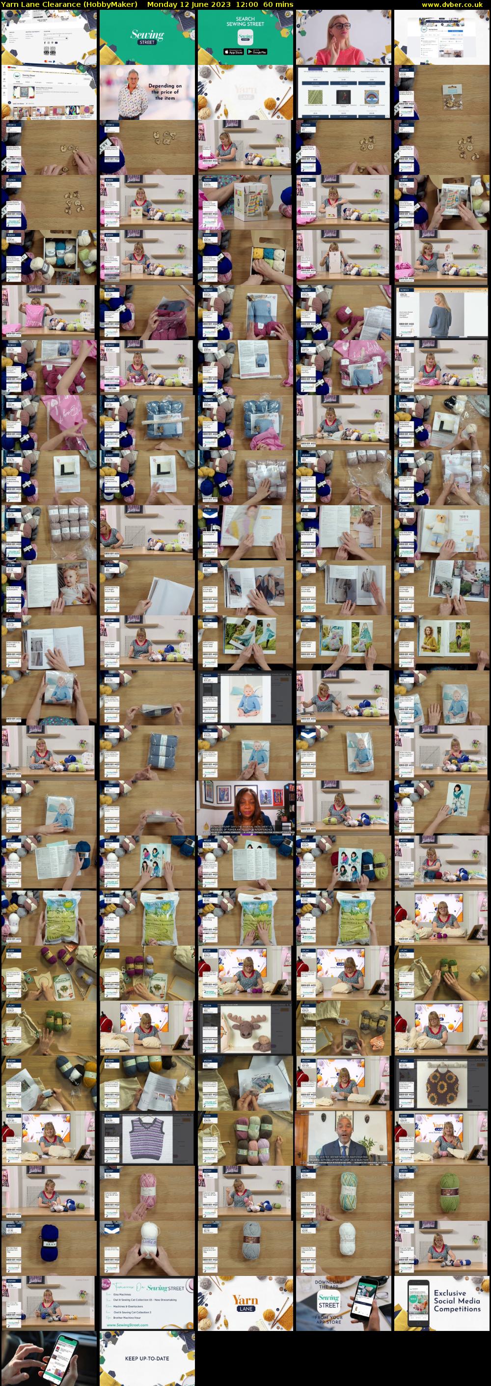 Yarn Lane Clearance (HobbyMaker) Monday 12 June 2023 12:00 - 13:00