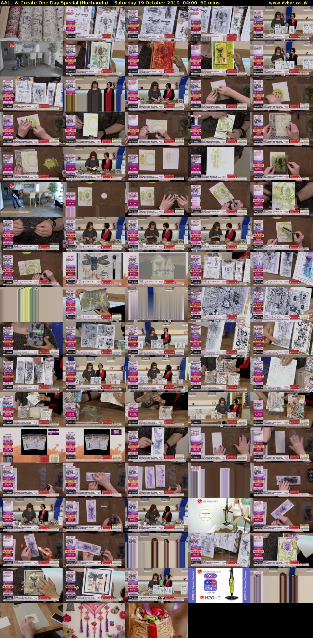 AALL & Create One Day Special (Hochanda) Saturday 19 October 2019 04:00 - 05:00
