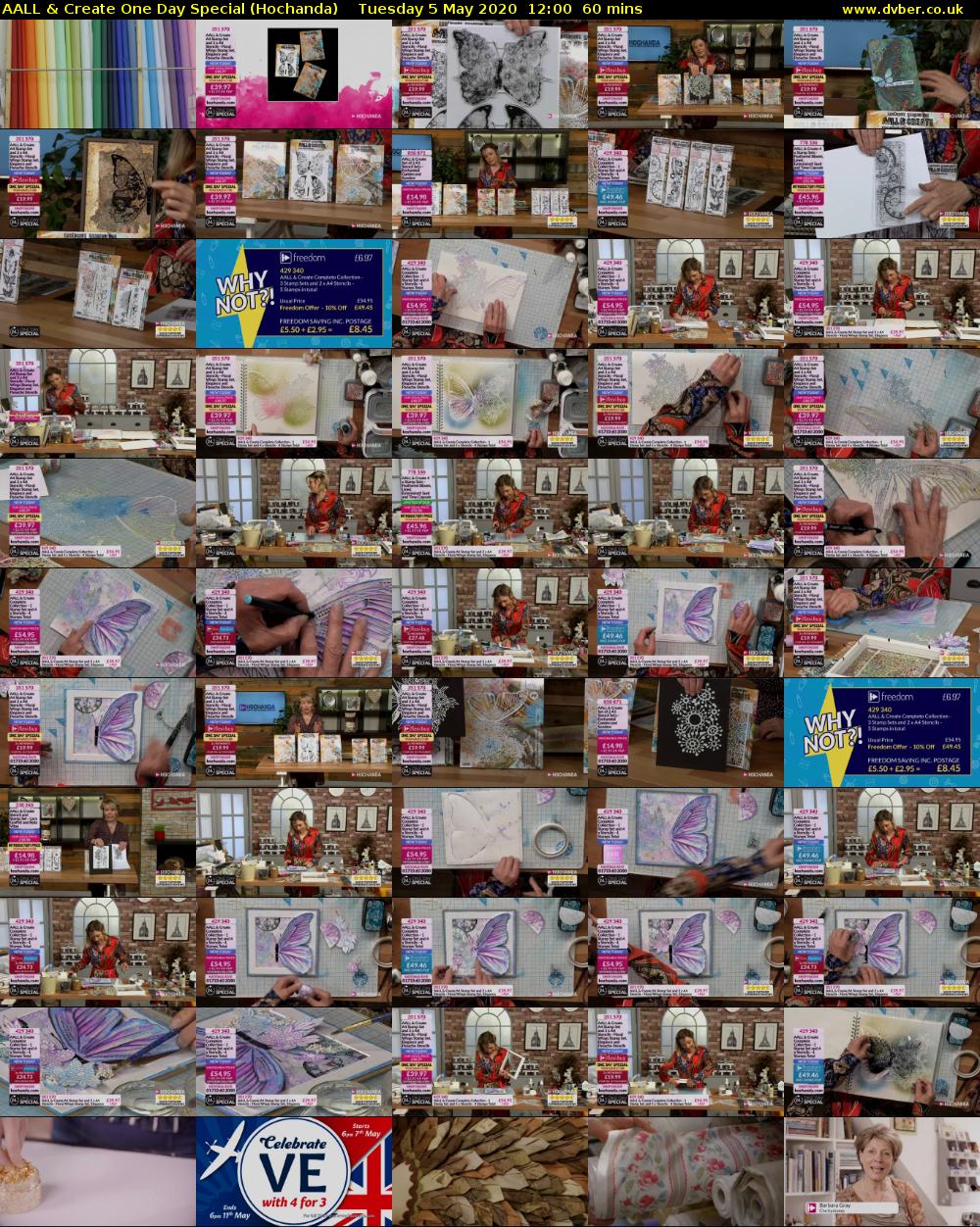 AALL & Create One Day Special (Hochanda) Tuesday 5 May 2020 12:00 - 13:00