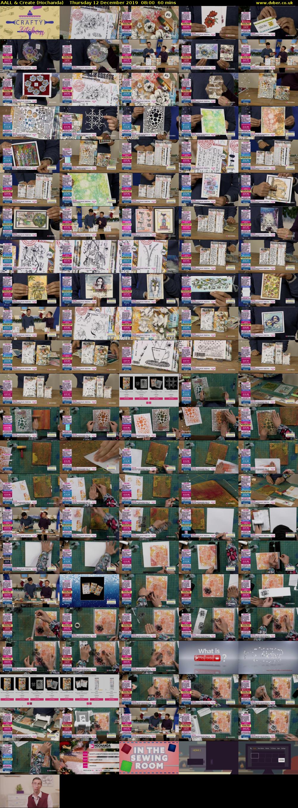AALL & Create (Hochanda) Thursday 12 December 2019 08:00 - 09:00