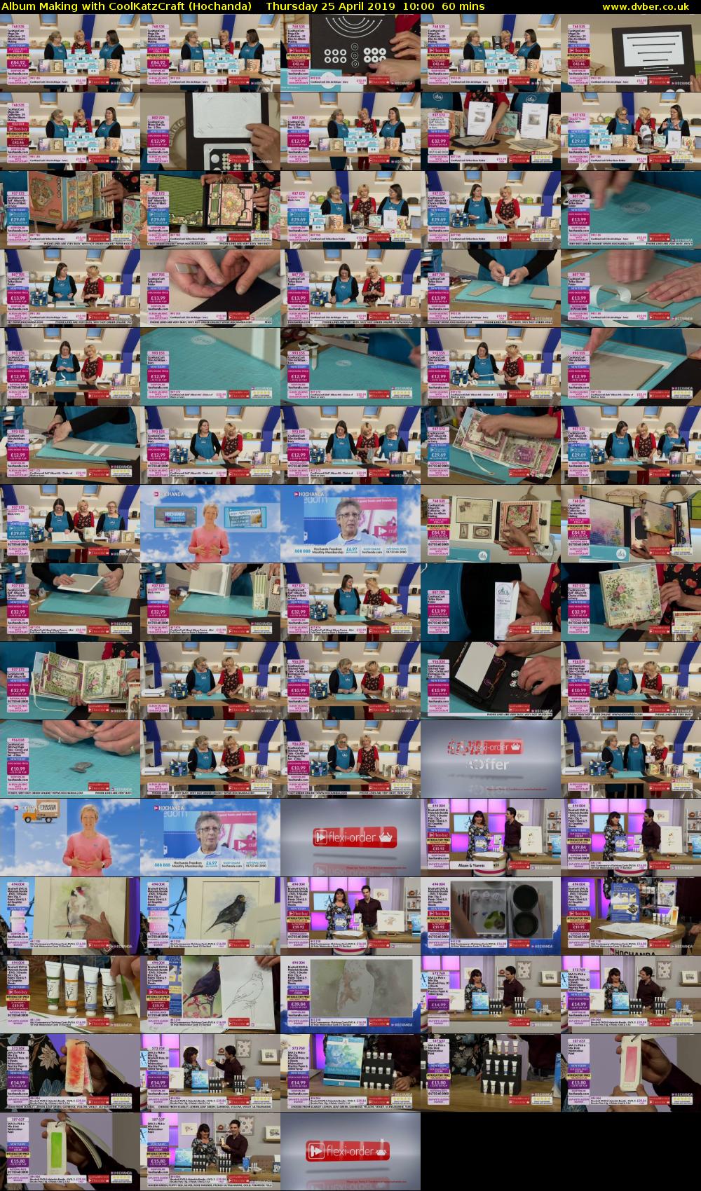 Album Making with CoolKatzCraft (Hochanda) Thursday 25 April 2019 10:00 - 11:00