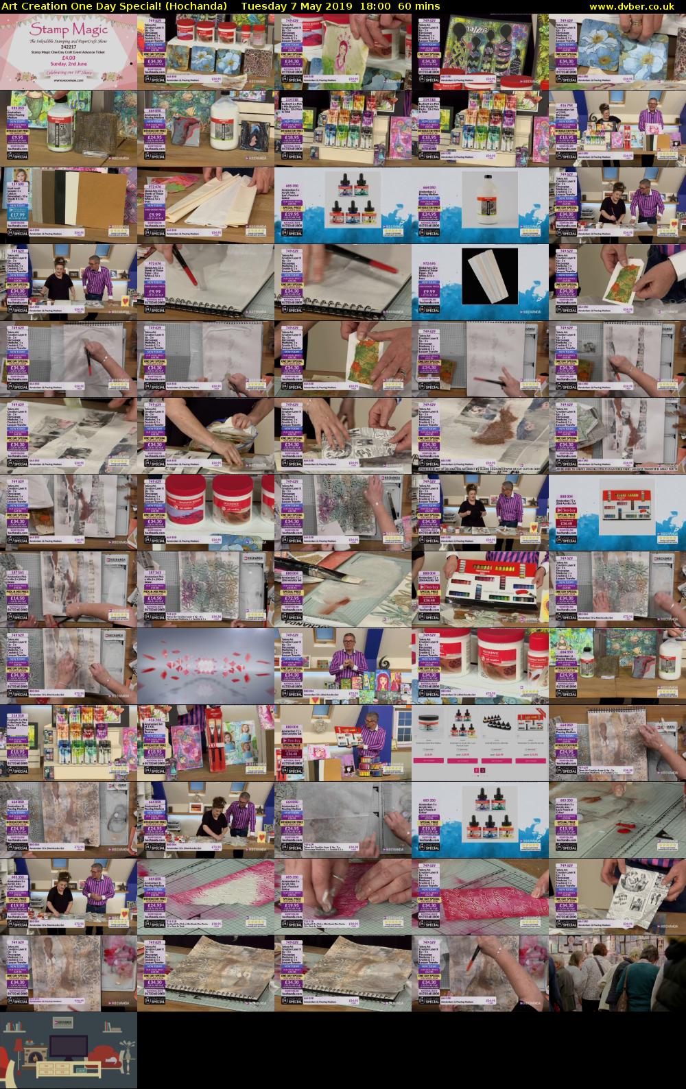 Art Creation One Day Special! (Hochanda) Tuesday 7 May 2019 18:00 - 19:00