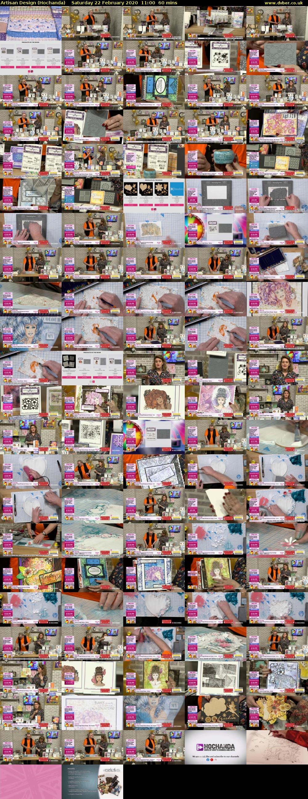 Artisan Design (Hochanda) Saturday 22 February 2020 11:00 - 12:00