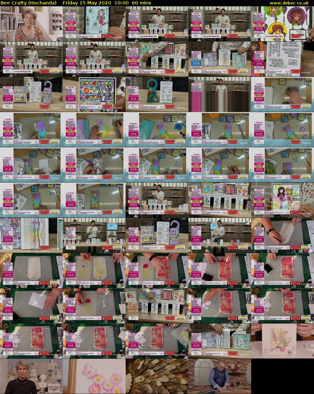 Bee Crafty (Hochanda) Friday 15 May 2020 10:00 - 11:00