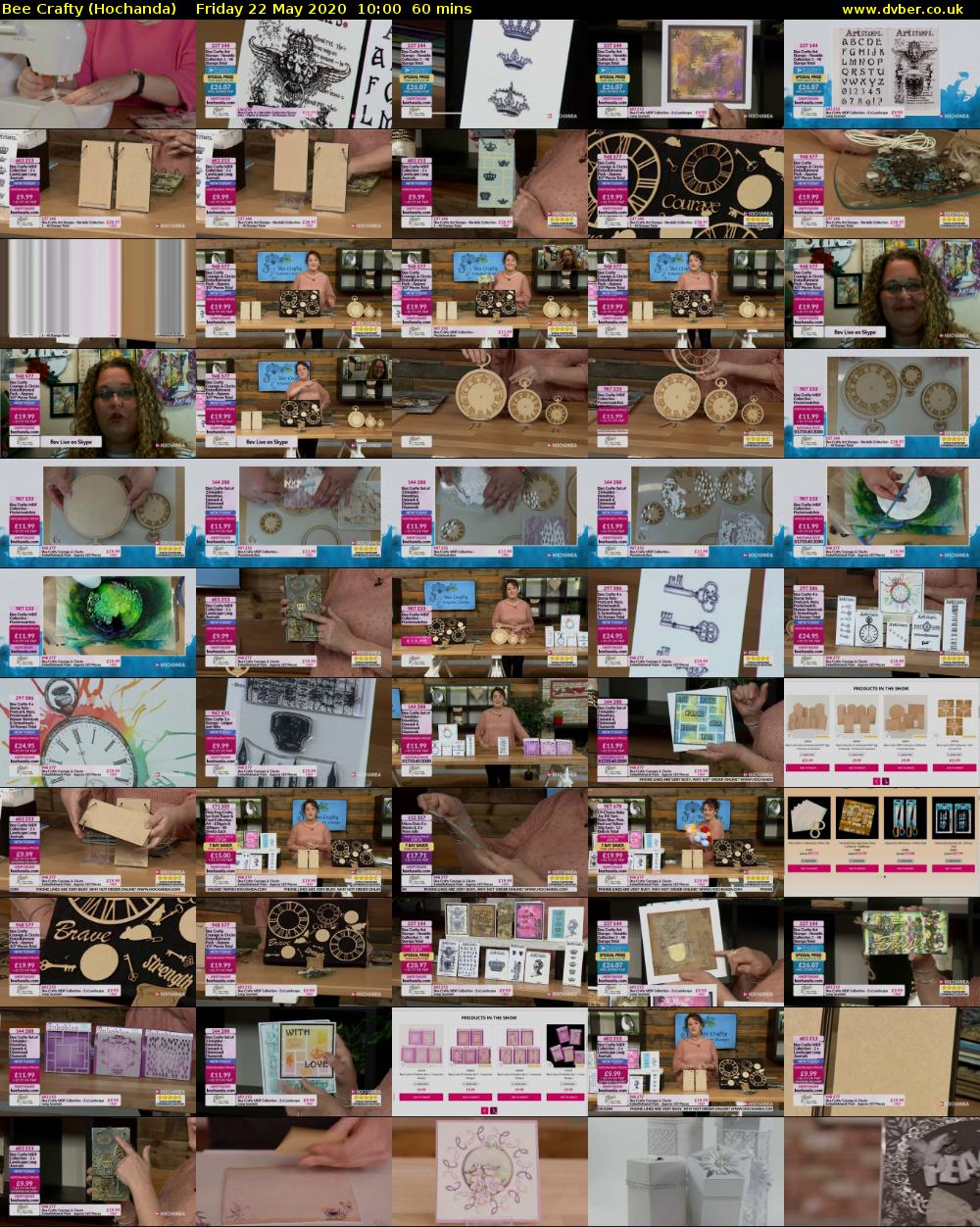 Bee Crafty (Hochanda) Friday 22 May 2020 10:00 - 11:00