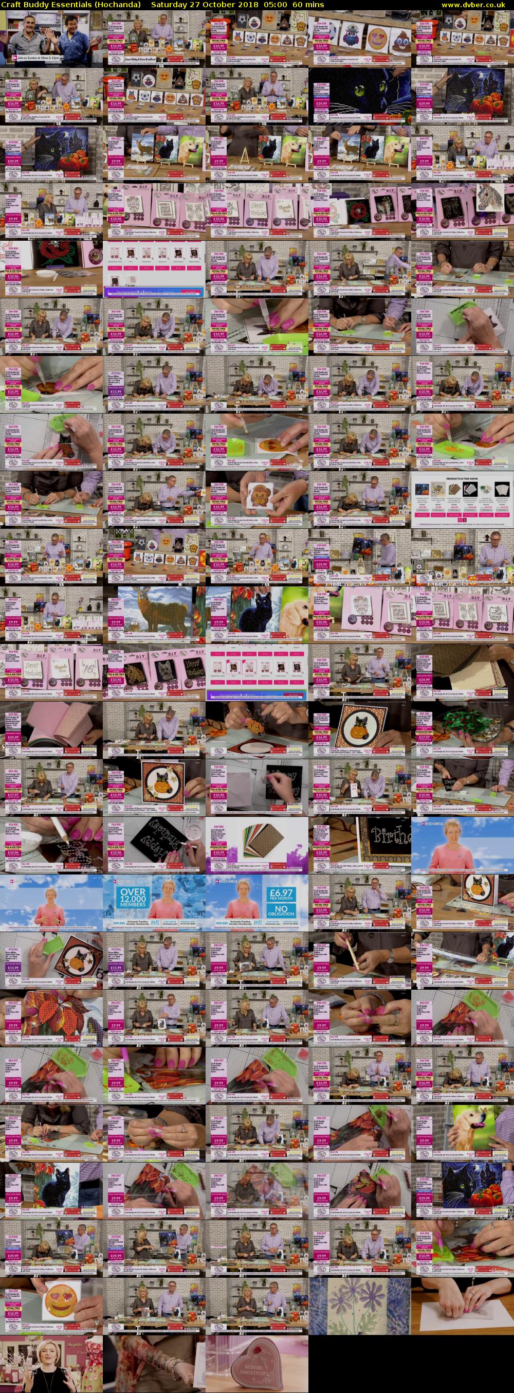 Craft Buddy Essentials (Hochanda) Saturday 27 October 2018 05:00 - 06:00