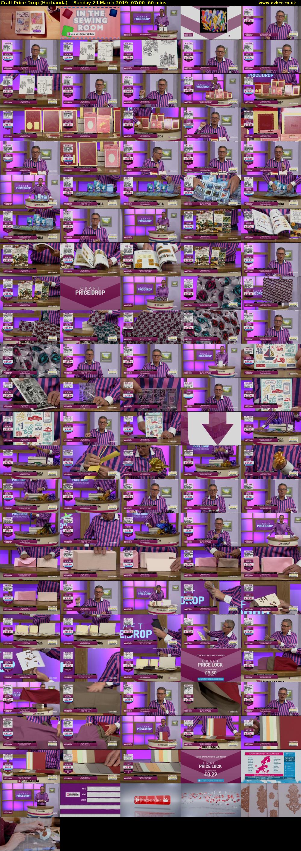 Craft Price Drop (Hochanda) Sunday 24 March 2019 07:00 - 08:00