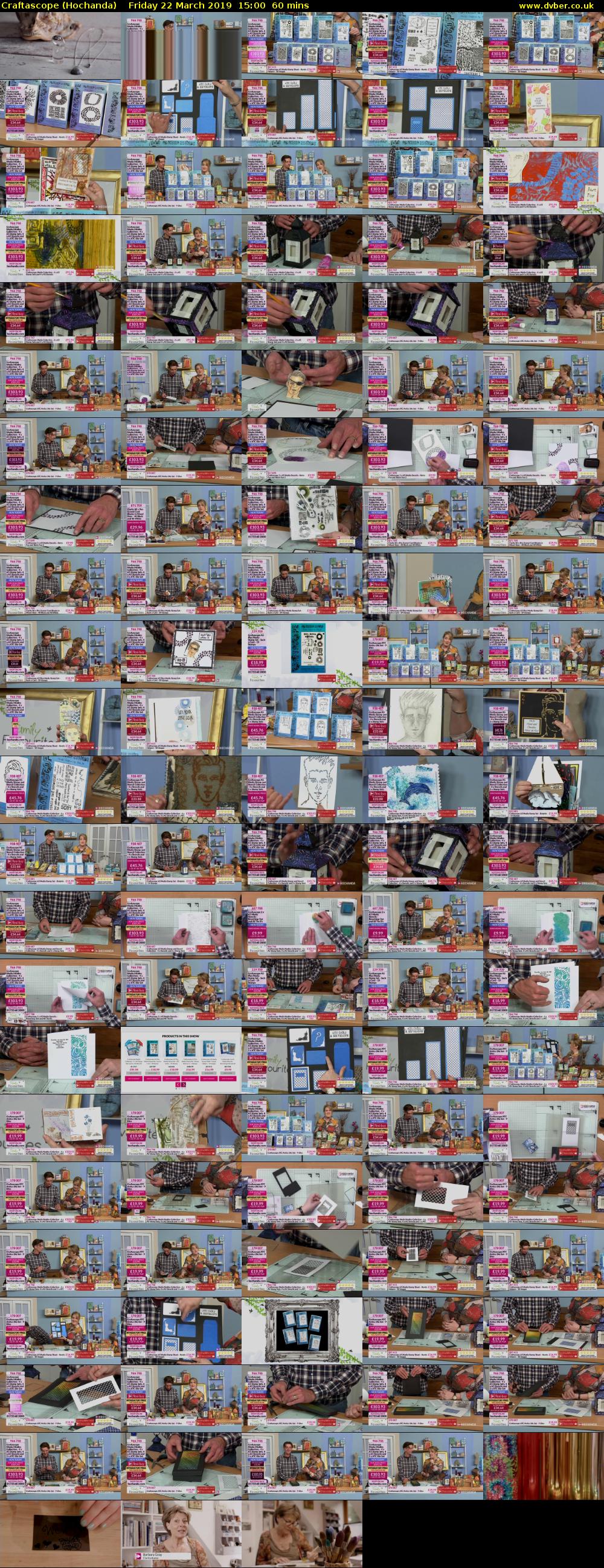 Craftascope (Hochanda) Friday 22 March 2019 15:00 - 16:00