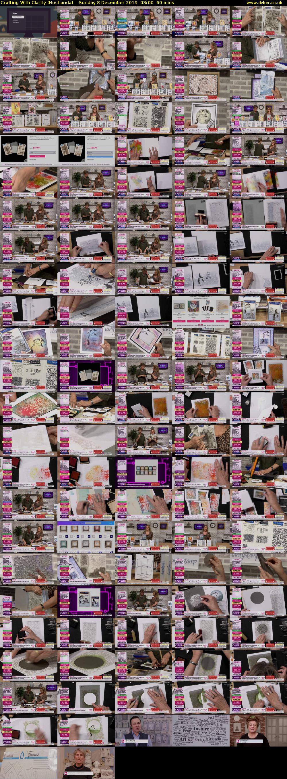 Crafting With Clarity (Hochanda) Sunday 8 December 2019 03:00 - 04:00