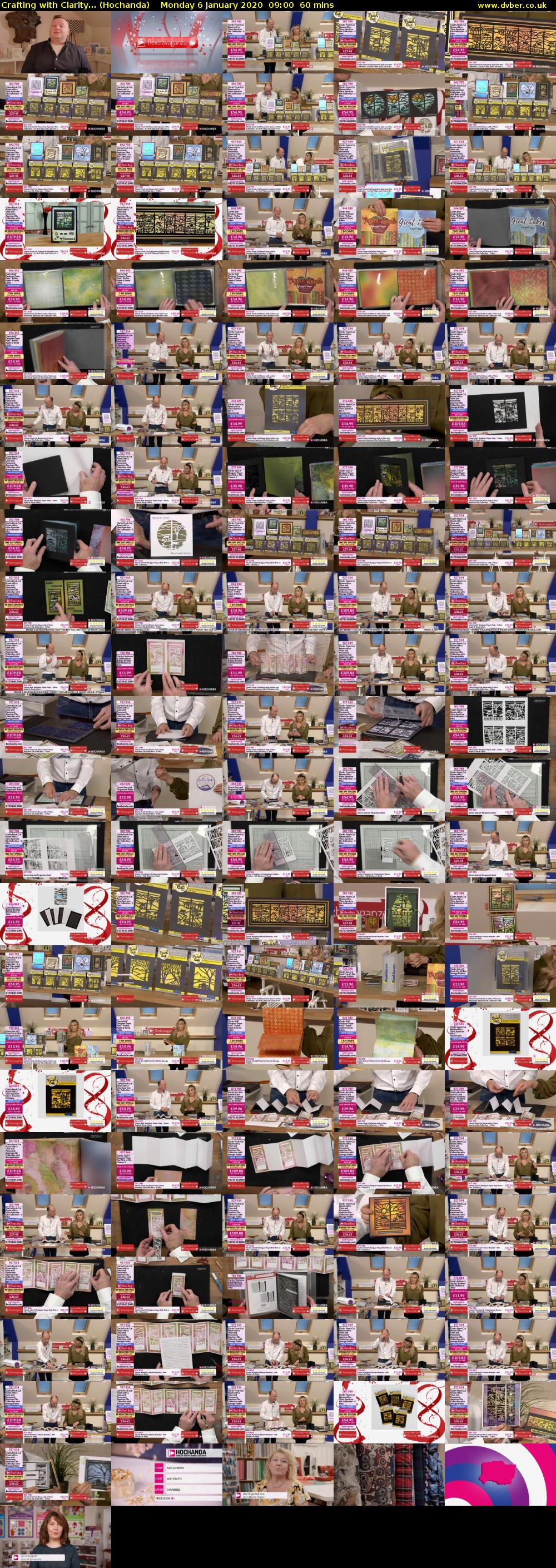 Crafting with Clarity... (Hochanda) Monday 6 January 2020 09:00 - 10:00