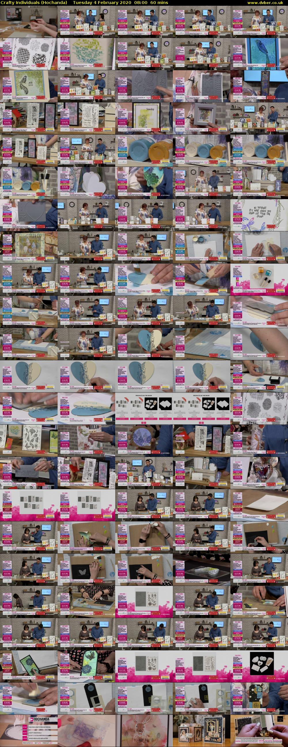 Crafty Individuals (Hochanda) Tuesday 4 February 2020 08:00 - 09:00