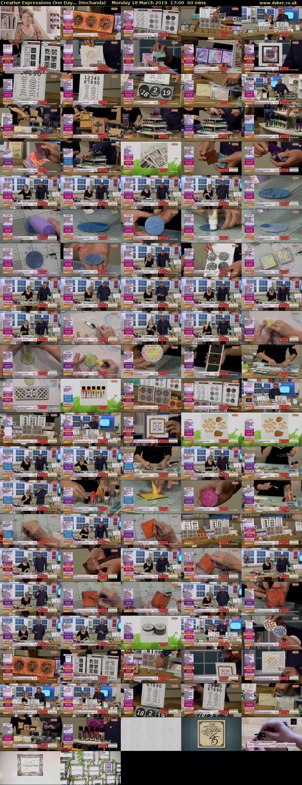 Creative Expressions One Day... (Hochanda) Monday 18 March 2019 17:00 - 18:00