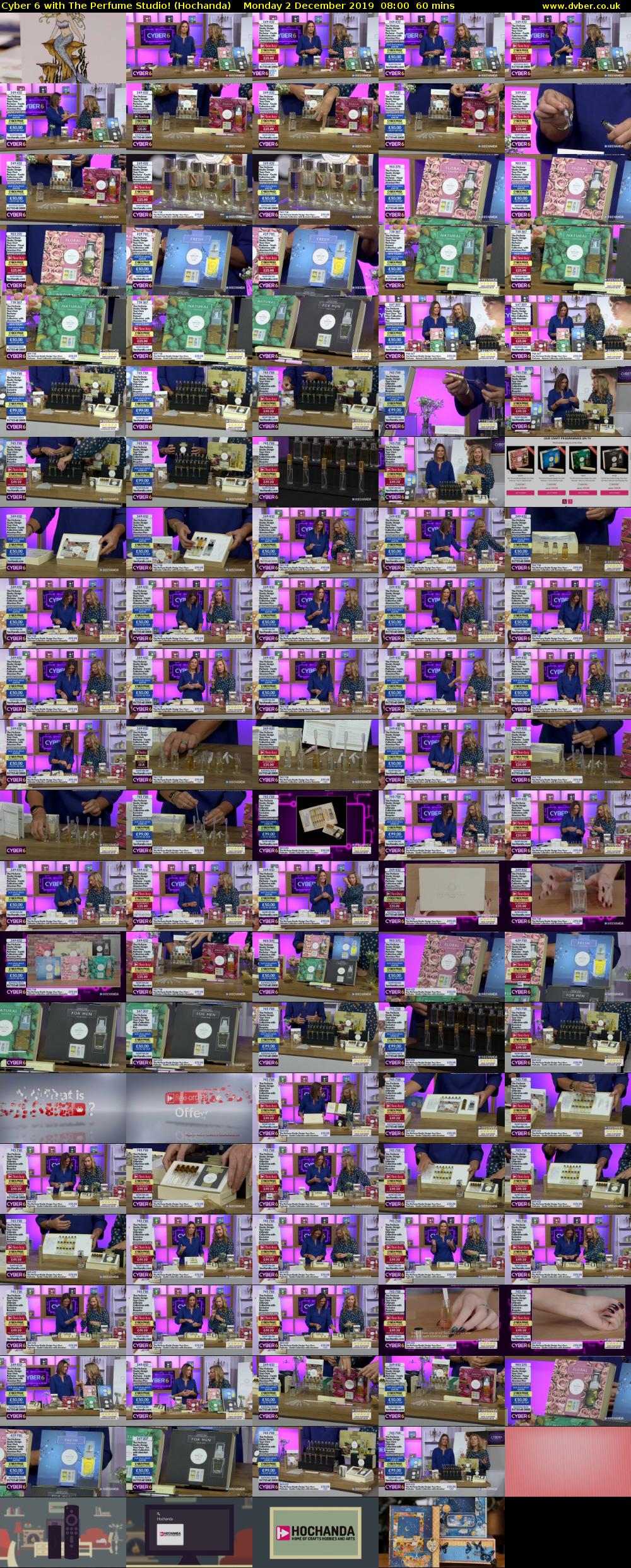 Cyber 6 with The Perfume Studio! (Hochanda) Monday 2 December 2019 08:00 - 09:00