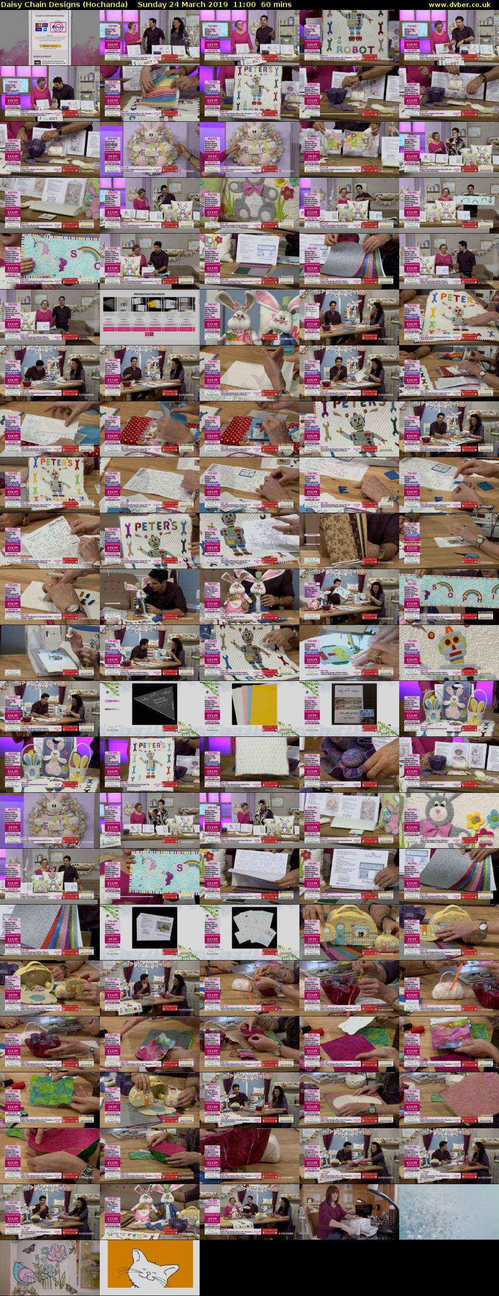Daisy Chain Designs (Hochanda) Sunday 24 March 2019 11:00 - 12:00