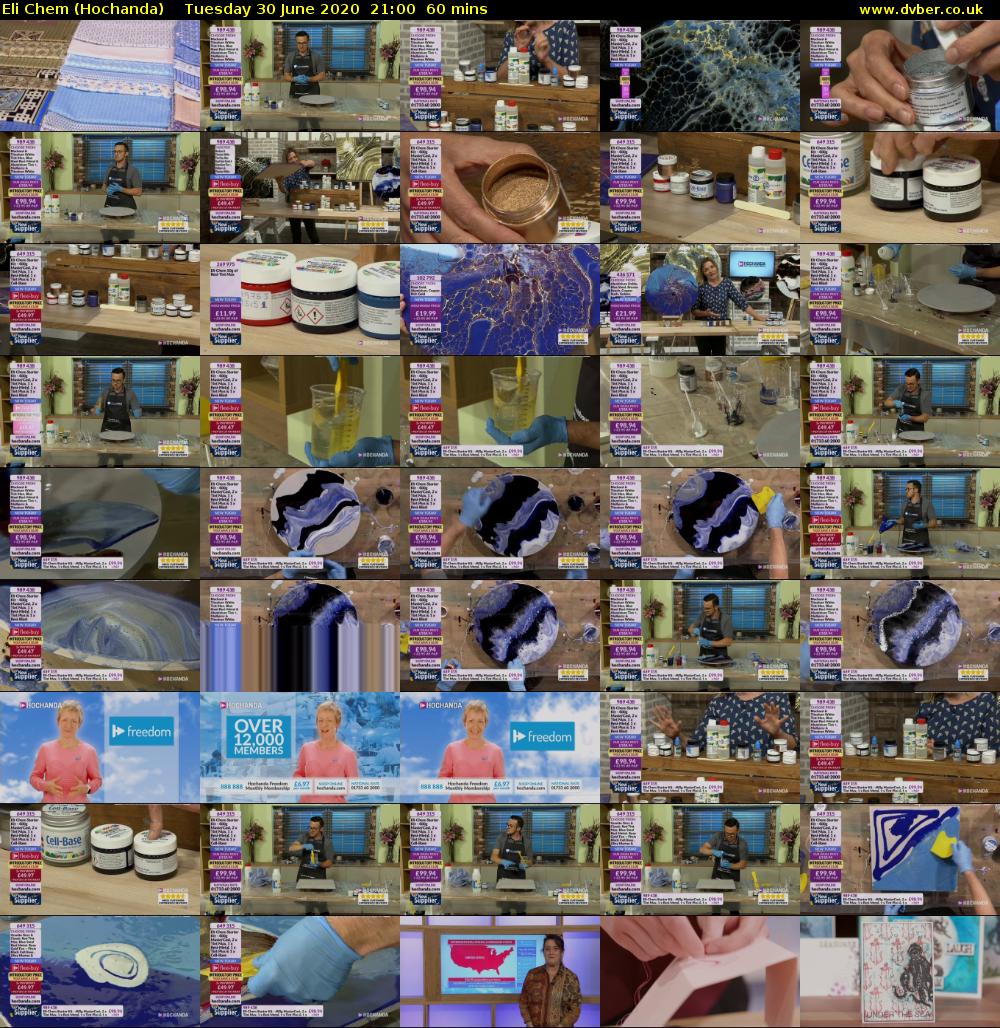 Eli Chem (Hochanda) Tuesday 30 June 2020 21:00 - 22:00
