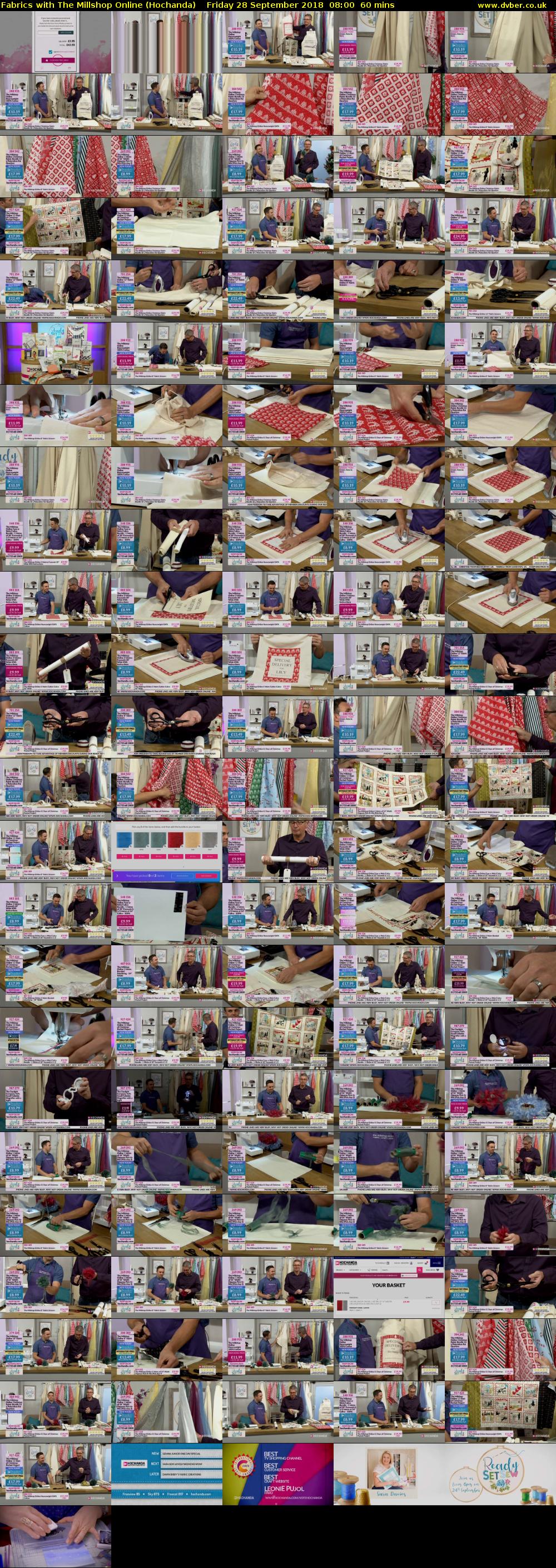 Fabrics with The Millshop Online (Hochanda) Friday 28 September 2018 08:00 - 09:00