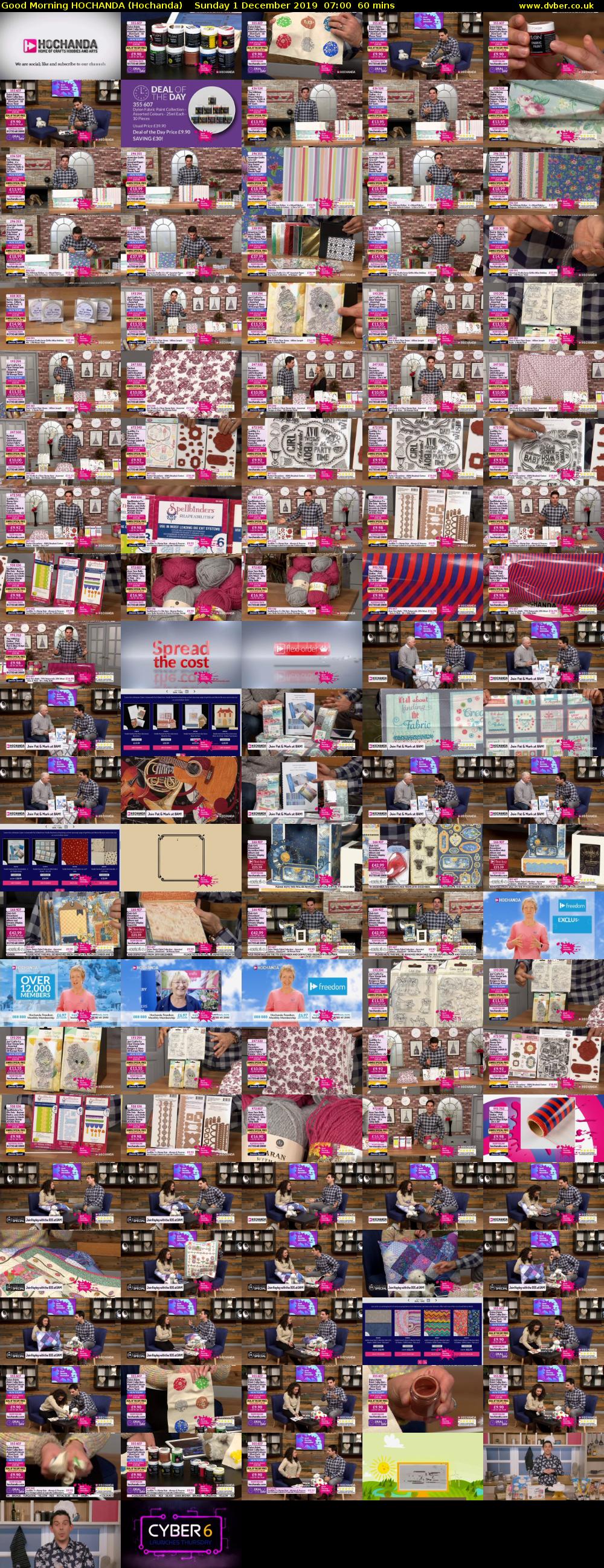 Good Morning HOCHANDA (Hochanda) Sunday 1 December 2019 07:00 - 08:00