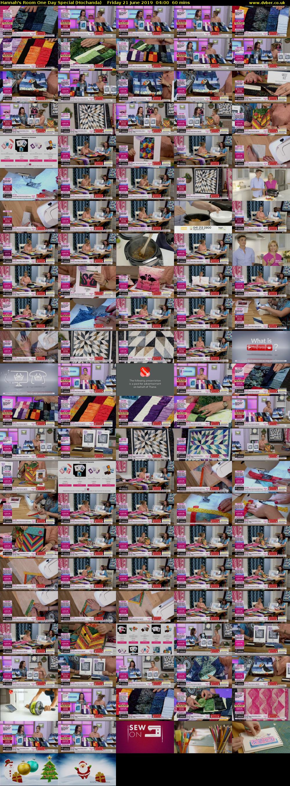 Hannah's Room One Day Special (Hochanda) Friday 21 June 2019 04:00 - 05:00