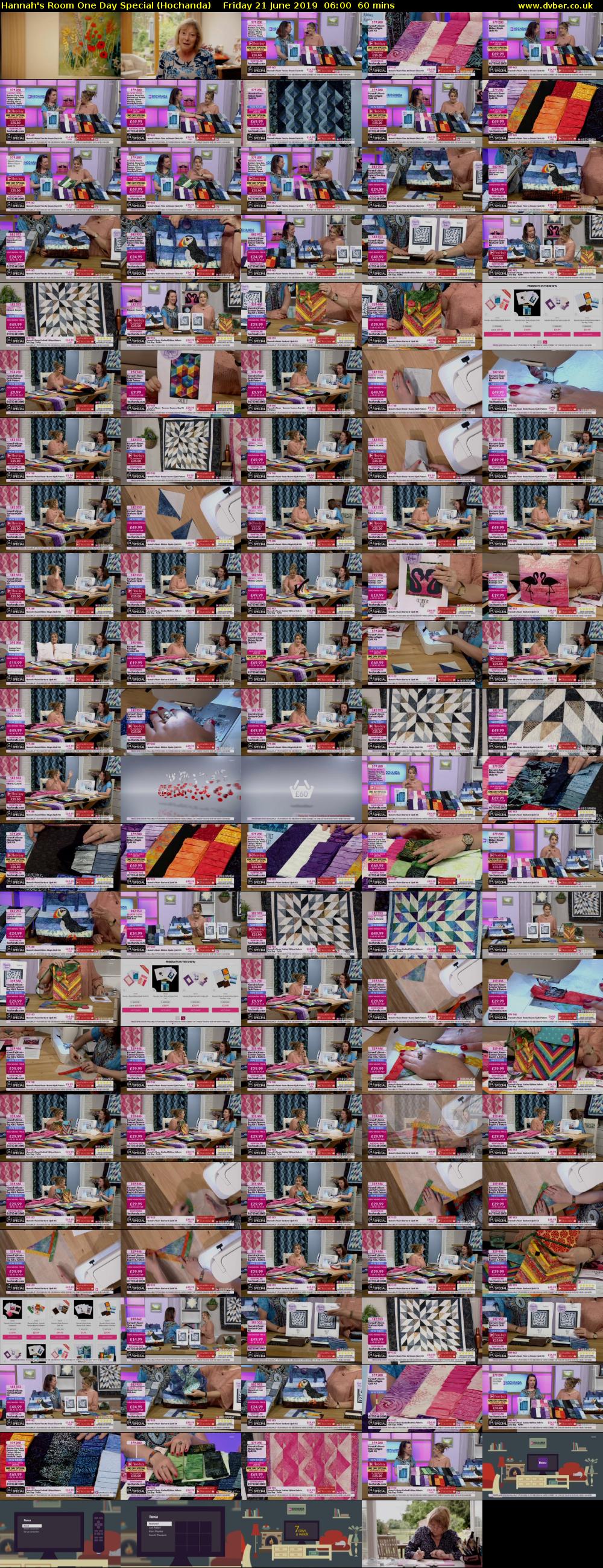Hannah's Room One Day Special (Hochanda) Friday 21 June 2019 06:00 - 07:00