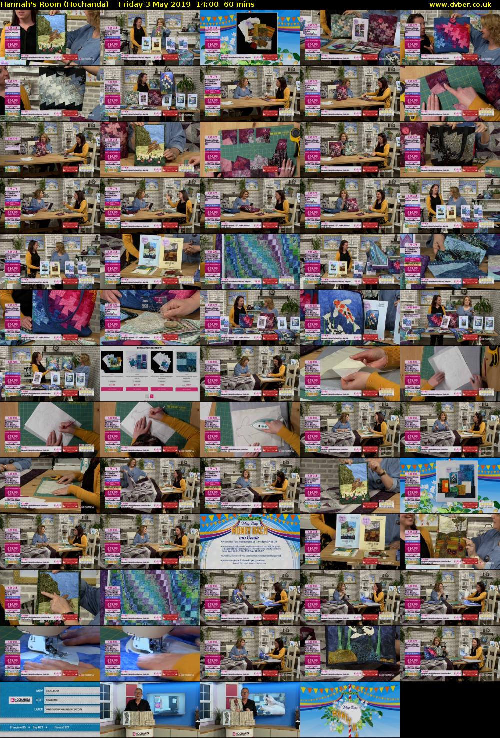 Hannah's Room (Hochanda) Friday 3 May 2019 14:00 - 15:00