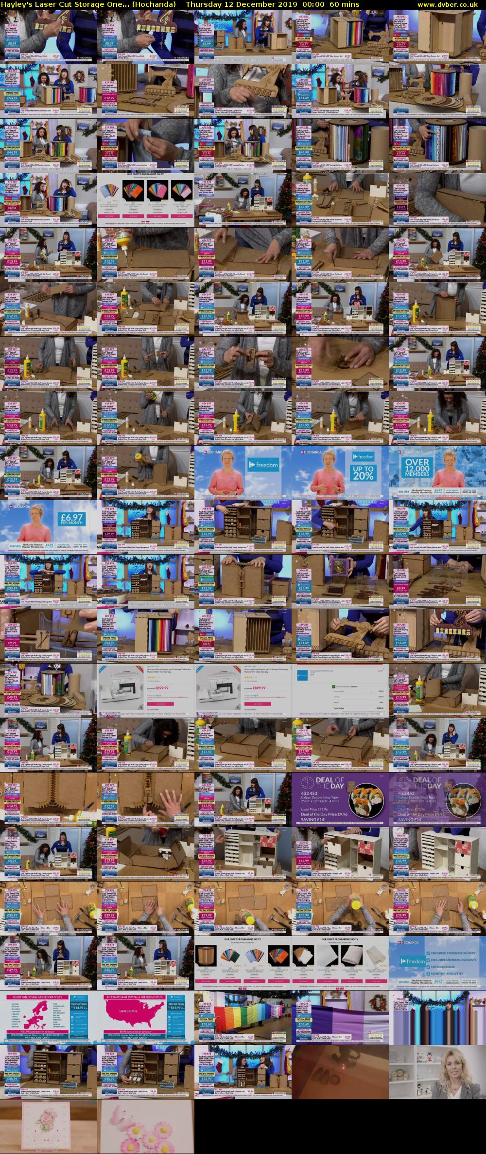 Hayley's Laser Cut Storage One... (Hochanda) Thursday 12 December 2019 00:00 - 01:00