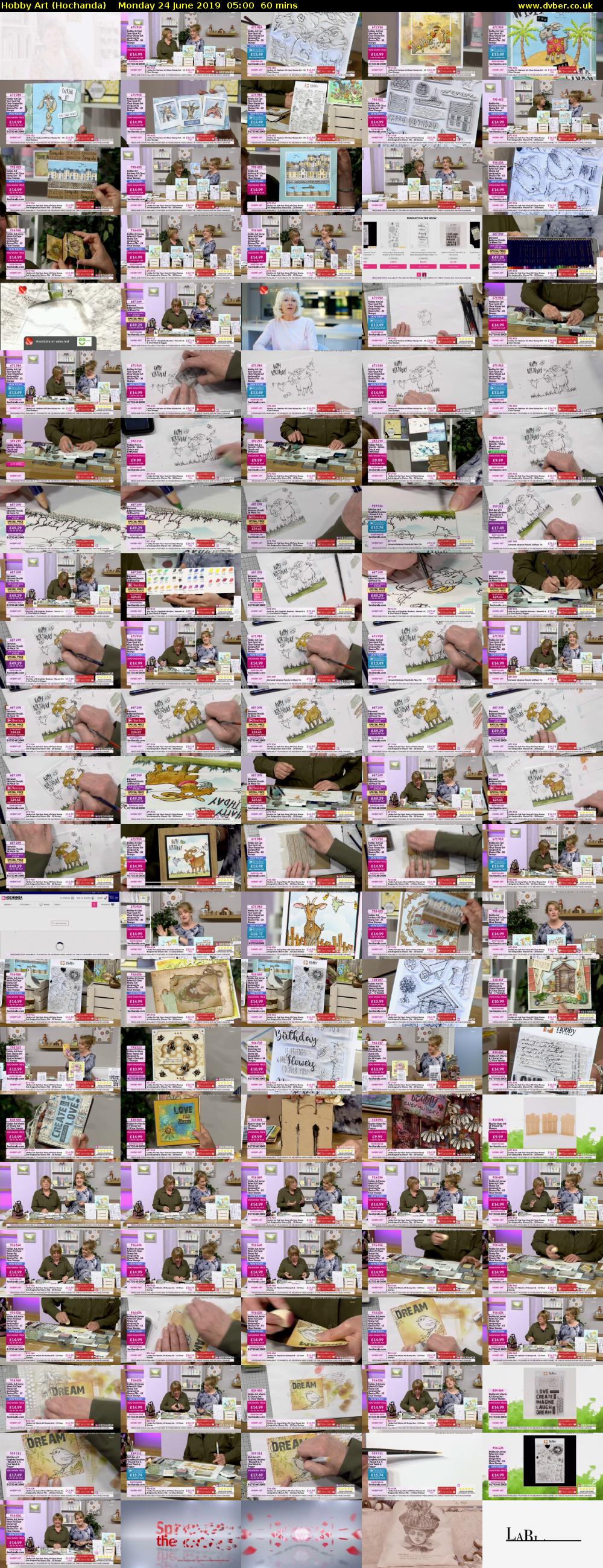 Hobby Art (Hochanda) Monday 24 June 2019 05:00 - 06:00