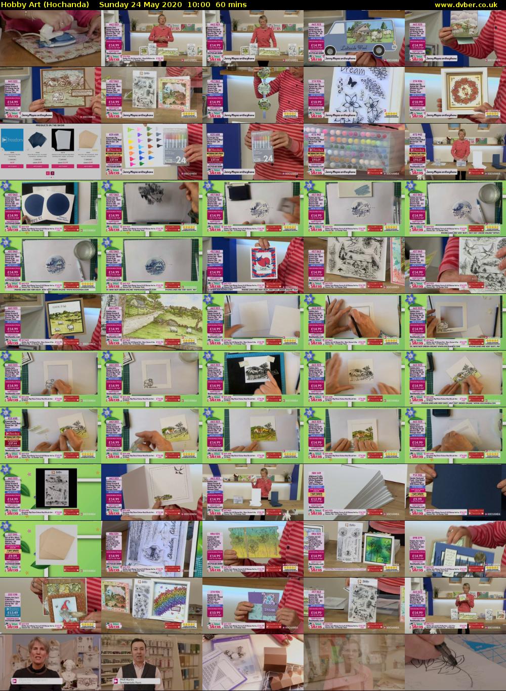 Hobby Art (Hochanda) Sunday 24 May 2020 10:00 - 11:00