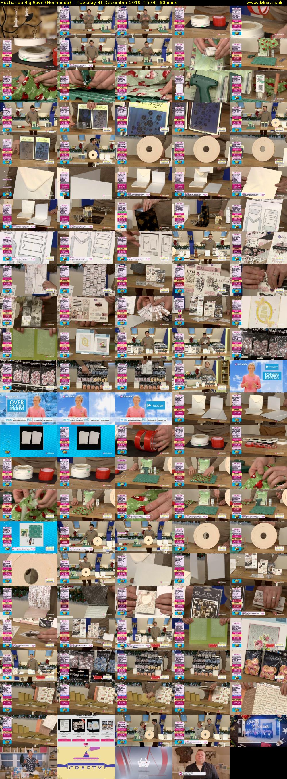 Hochanda Big Save (Hochanda) Tuesday 31 December 2019 15:00 - 16:00