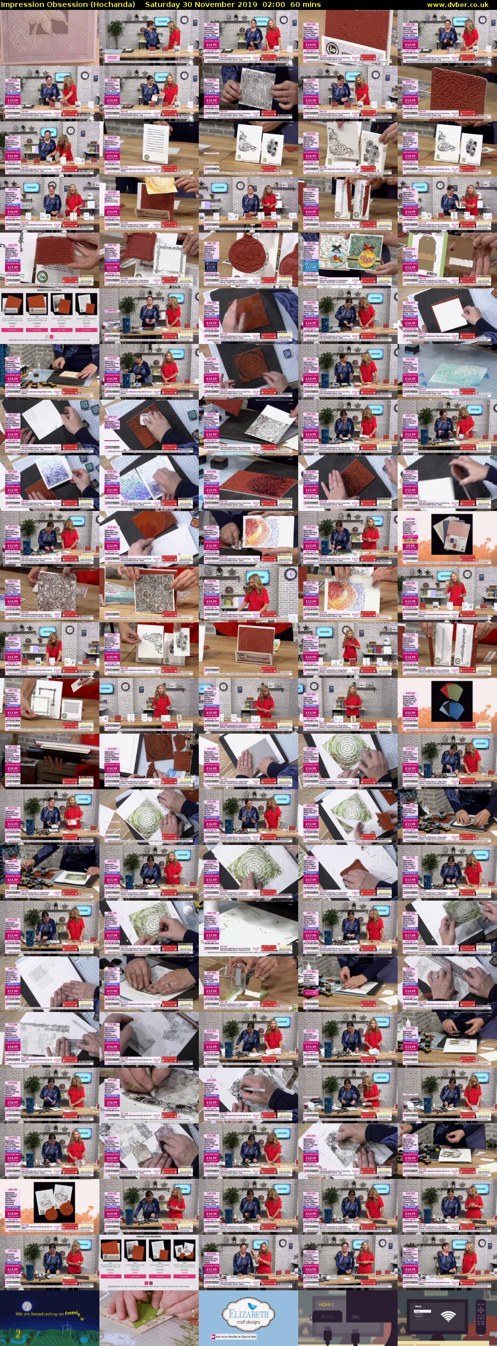 Impression Obsession (Hochanda) Saturday 30 November 2019 02:00 - 03:00