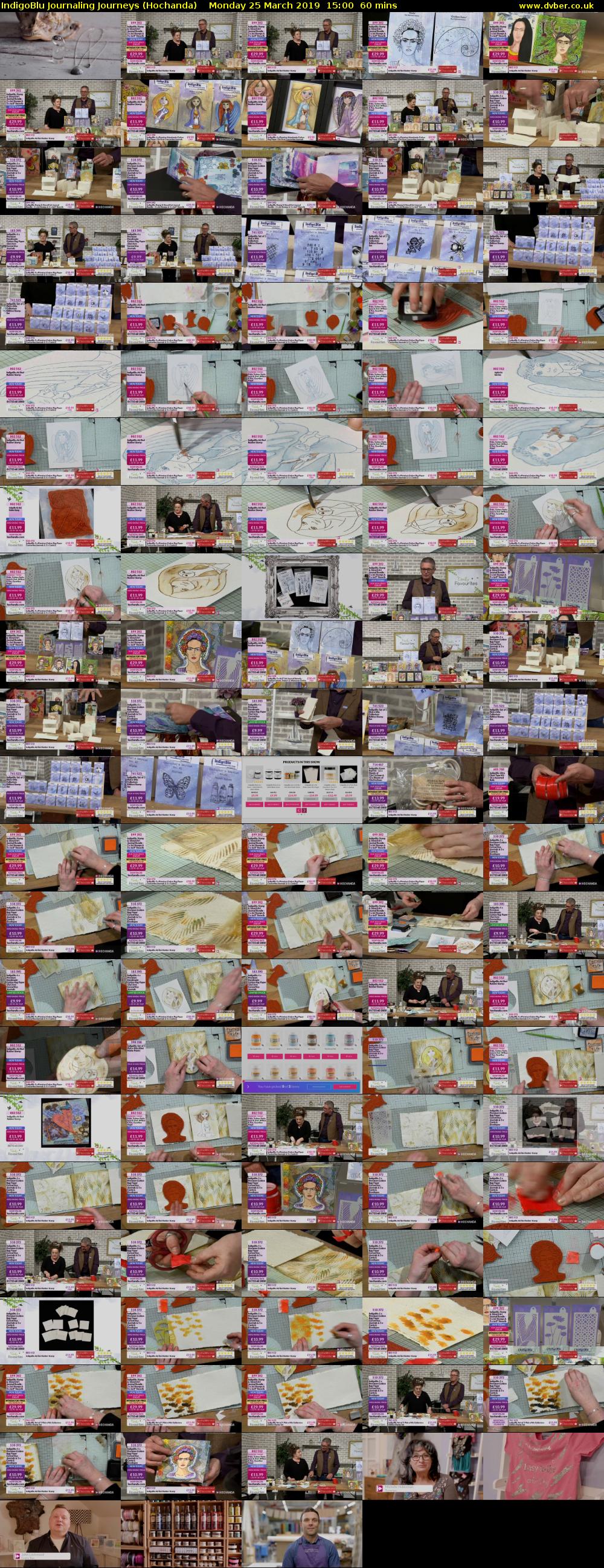 IndigoBlu Journaling Journeys (Hochanda) Monday 25 March 2019 15:00 - 16:00