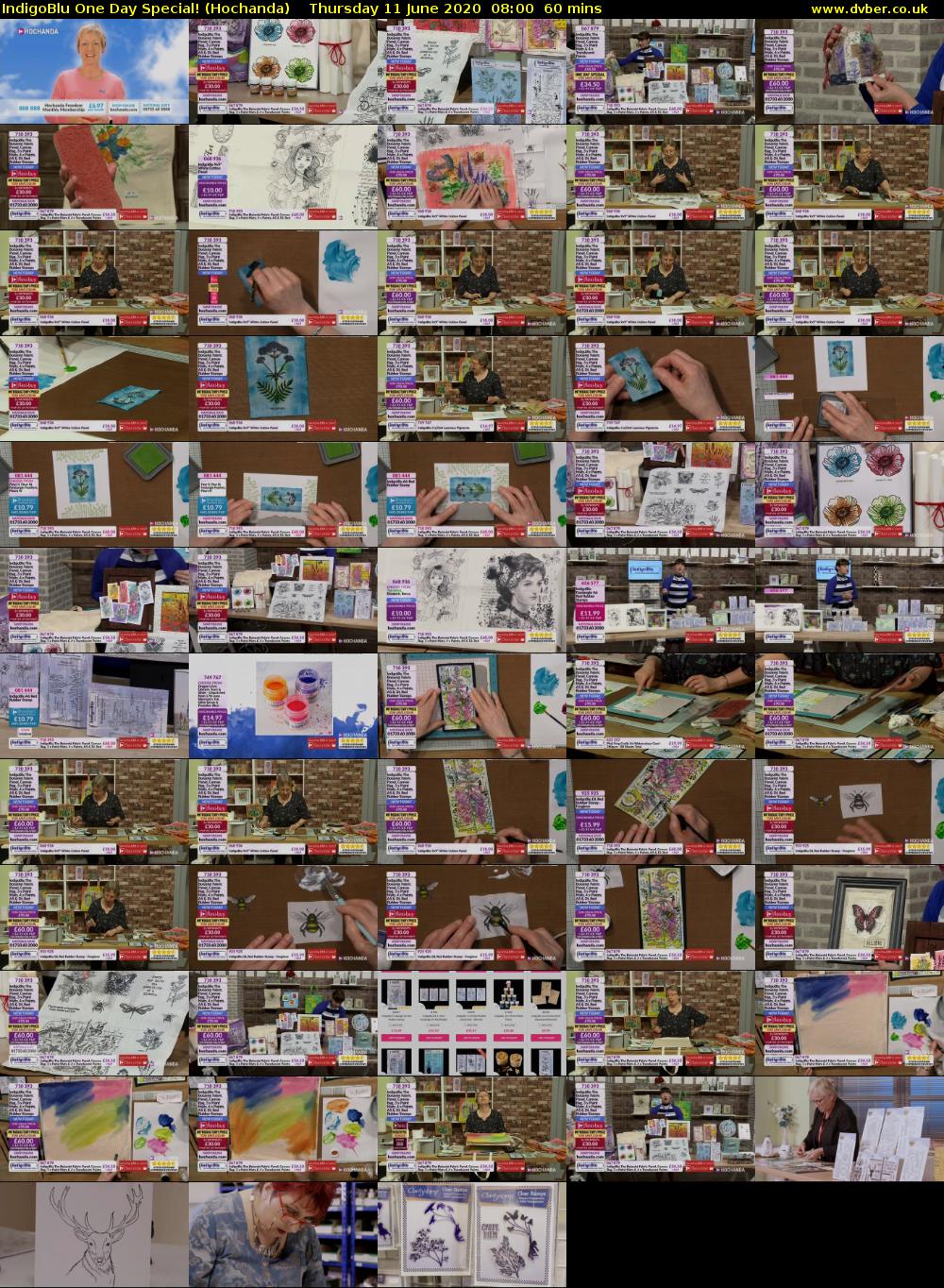 IndigoBlu One Day Special! (Hochanda) Thursday 11 June 2020 08:00 - 09:00