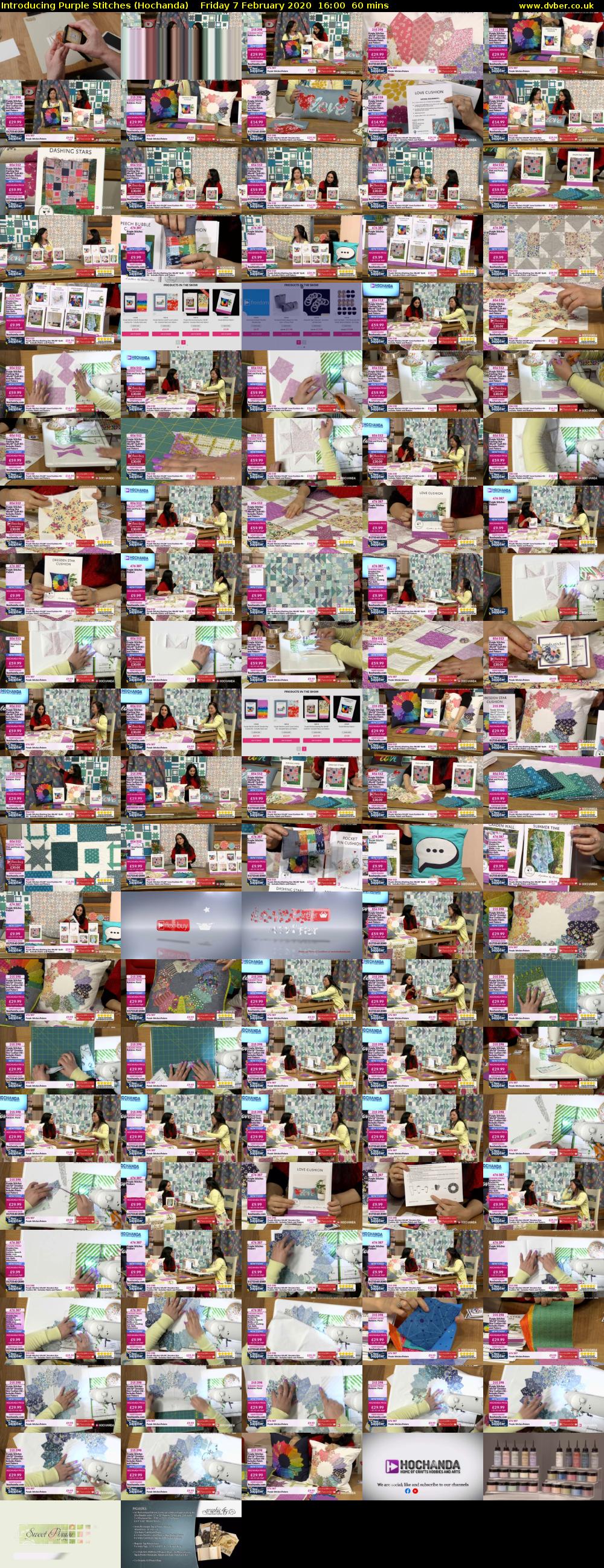 Introducing Purple Stitches (Hochanda) Friday 7 February 2020 16:00 - 17:00