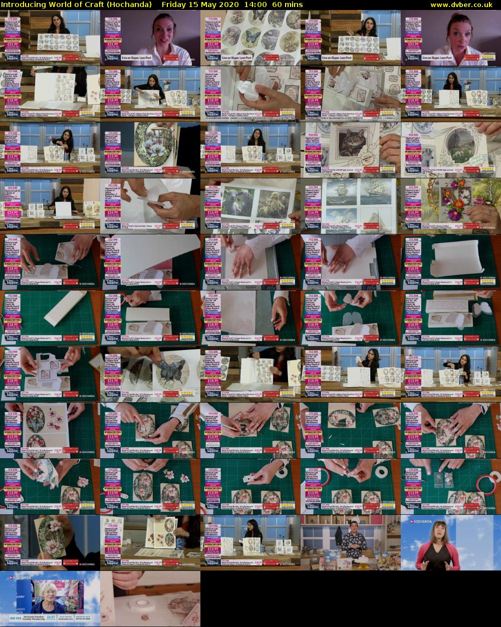 Introducing World of Craft (Hochanda) Friday 15 May 2020 14:00 - 15:00
