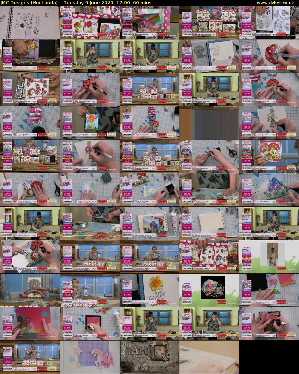 JMC Designs (Hochanda) Tuesday 9 June 2020 17:00 - 18:00