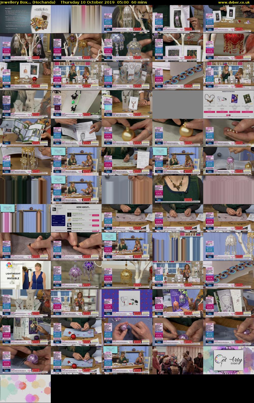 Jewellery Box... (Hochanda) Thursday 10 October 2019 05:00 - 06:00