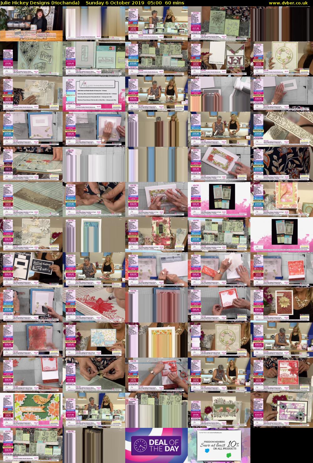 Julie Hickey Designs (Hochanda) Sunday 6 October 2019 05:00 - 06:00