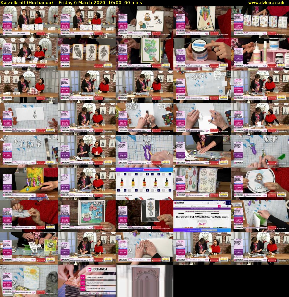 Katzelkraft (Hochanda) Friday 6 March 2020 10:00 - 11:00