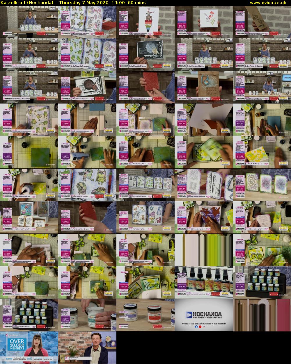 Katzelkraft (Hochanda) Thursday 7 May 2020 14:00 - 15:00