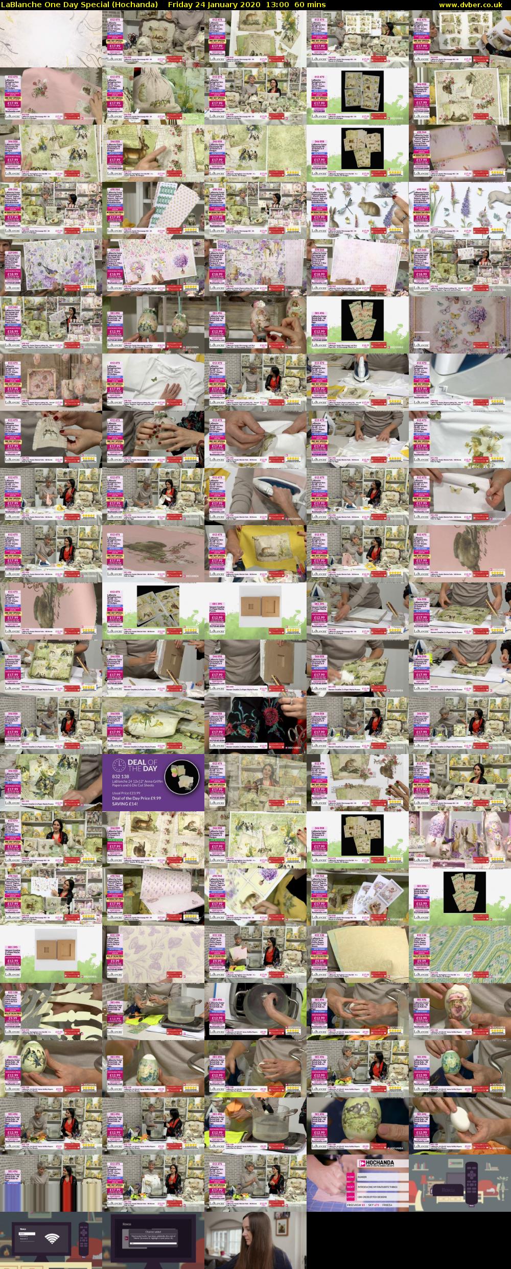 LaBlanche One Day Special (Hochanda) Friday 24 January 2020 13:00 - 14:00