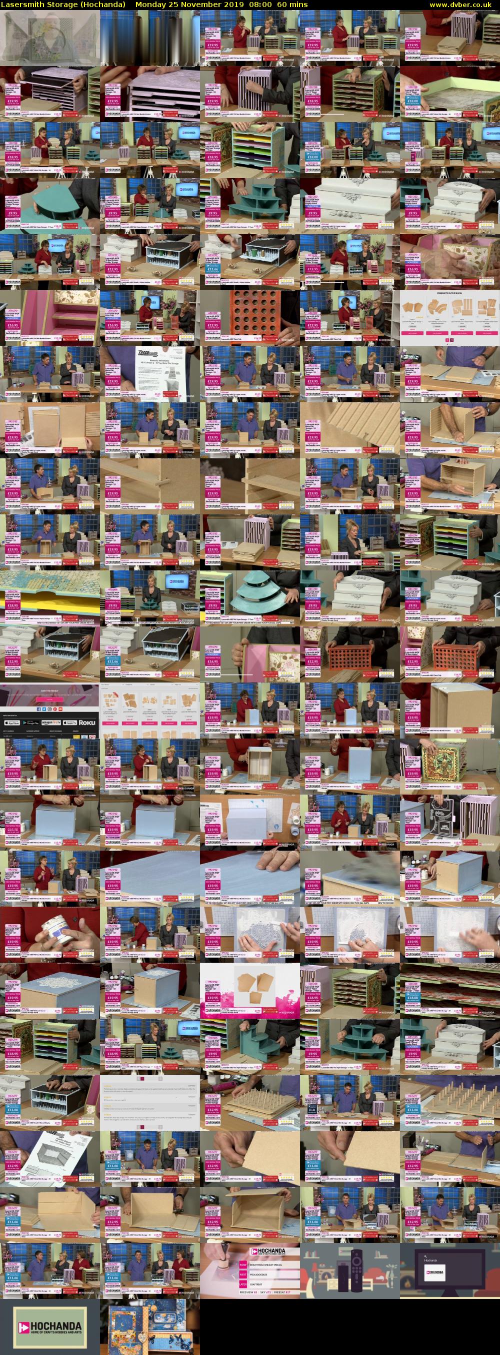 Lasersmith Storage (Hochanda) Monday 25 November 2019 08:00 - 09:00