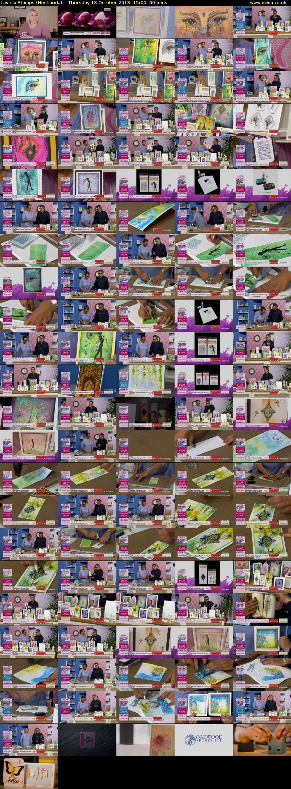 Lavinia Stamps (Hochanda) Thursday 18 October 2018 15:00 - 16:00