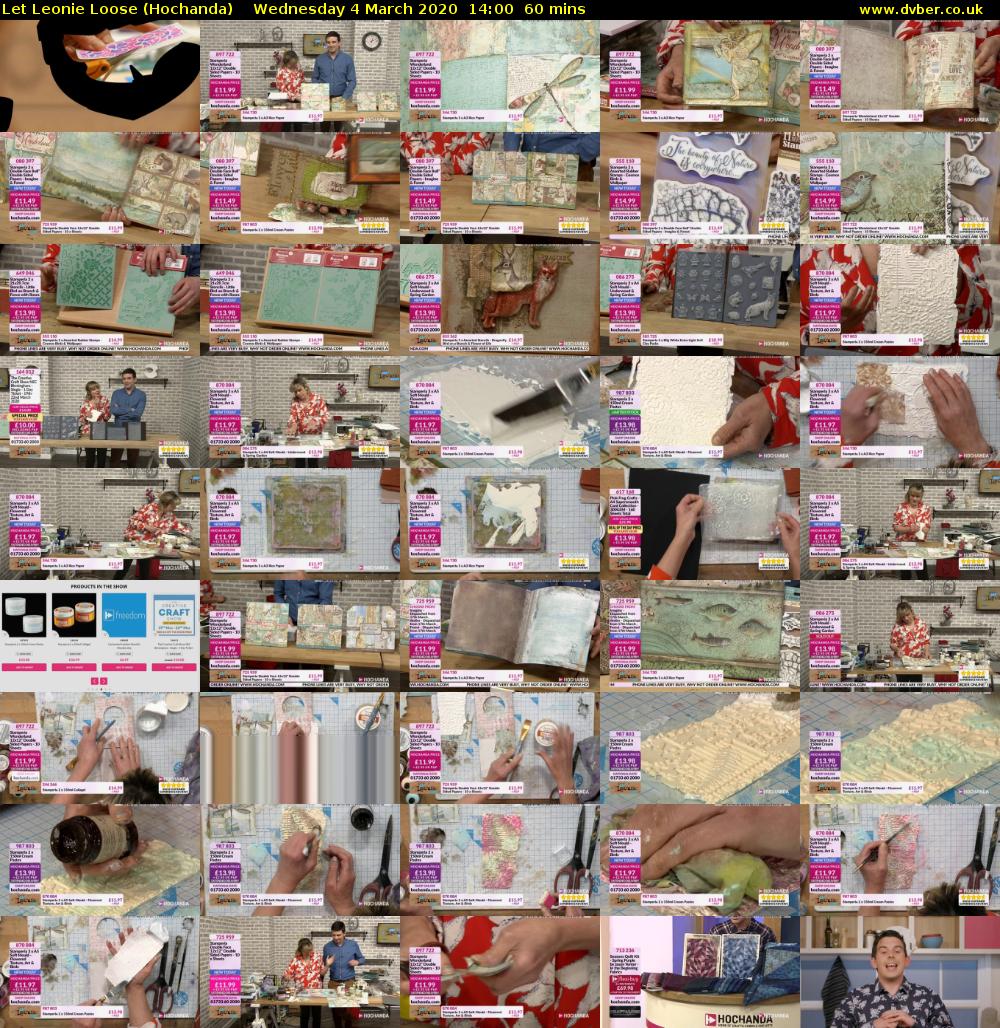 Let Leonie Loose (Hochanda) Wednesday 4 March 2020 14:00 - 15:00