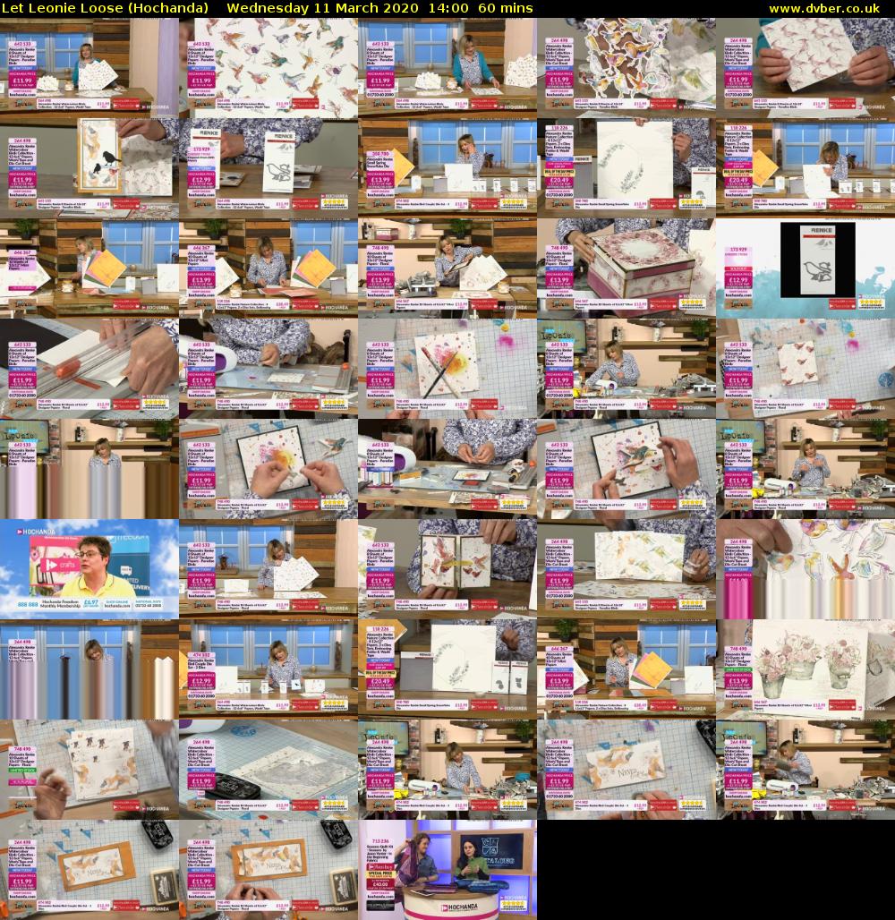 Let Leonie Loose (Hochanda) Wednesday 11 March 2020 14:00 - 15:00