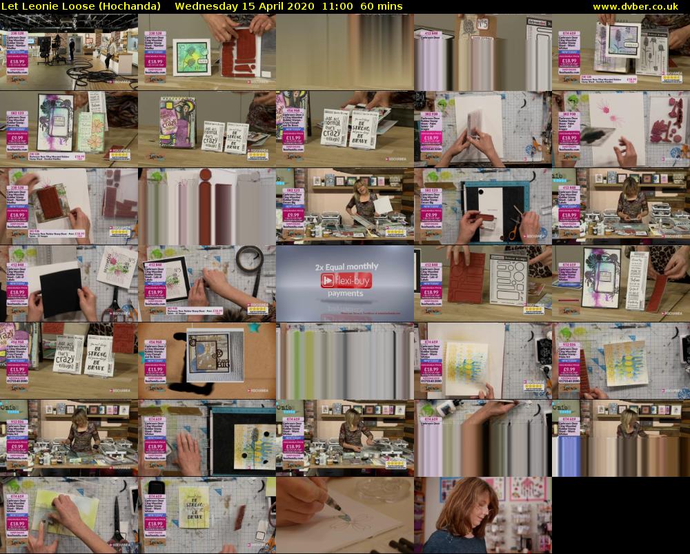 Let Leonie Loose (Hochanda) Wednesday 15 April 2020 11:00 - 12:00
