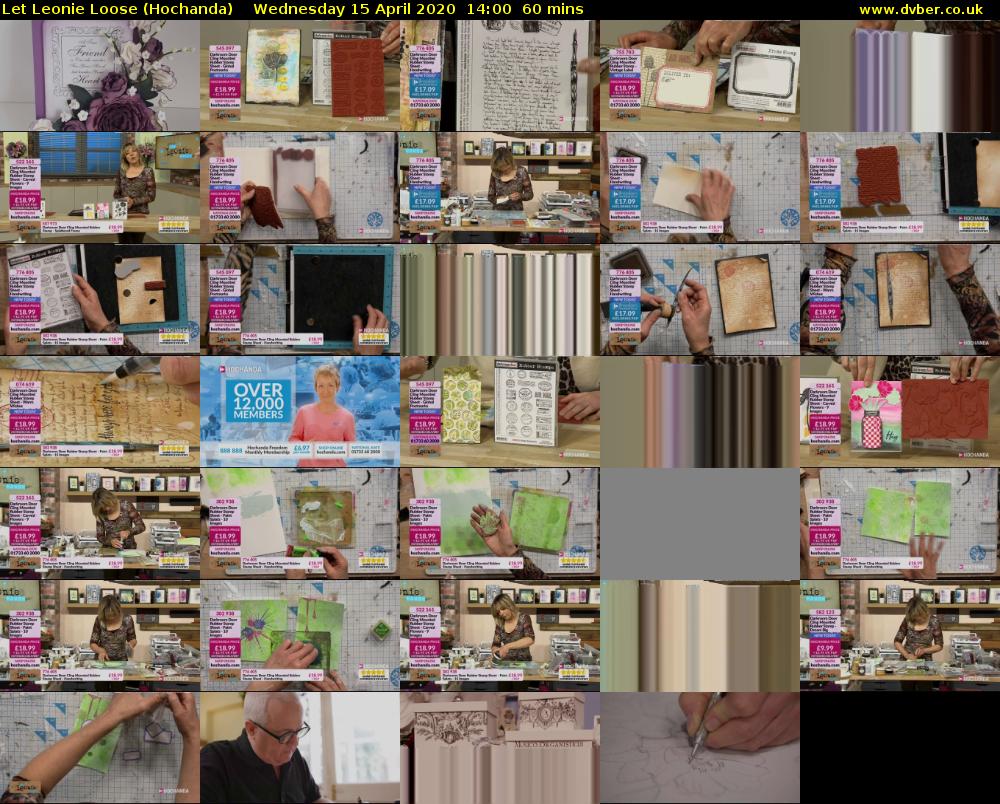 Let Leonie Loose (Hochanda) Wednesday 15 April 2020 14:00 - 15:00